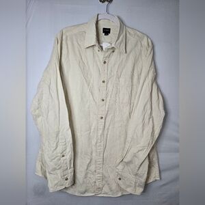 J. Crew Light Tan Shirt Jacket Size Large